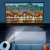 BERWDUXA Portable Projector Screen Manual Pull Up 30/40/50 Inch, Self-Stand Tabletop Screen, HD 4k Floor Movie Projection Screen for Home Meeting Indoor Outdoor(50 Inch (16:9)) view 2