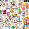 300pcs Inspirational Positive Quote Stickers for Adults, Vinyl Waterproof Motivational Affirmation Stickers for Students Teens Kids Water Bottle Scrapbook Vision Board Supplies Journaling Laptop view 1