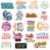 300pcs Inspirational Positive Quote Stickers for Adults, Vinyl Waterproof Motivational Affirmation Stickers for Students Teens Kids Water Bottle Scrapbook Vision Board Supplies Journaling Laptop view 4