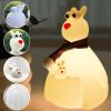 HPYDIY Cute Kangaroo Night Light,Christmas Decorations for Kids Room,Silicone Night Light Children's Night LAmp,Touch Adjustable Rechargeable Classroom Decor and Ideal for Gifts view 3