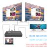 HDMI Splitter 1 in 2 Out 4K@60Hz - HDCP 2.2 HDR10 Support | 18Gbps HDMI 2.0, EDID Management | Compatible with Roku, Fire TV, PS4, Xbox, 4K TV, Blu-Ray Player view 2