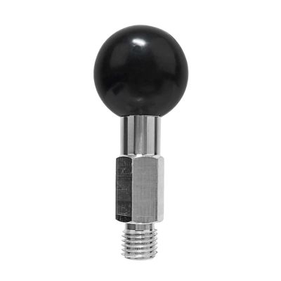 1 Pack 1'' Adapter with M10x1.25 Threaded Metal Support Adapter Easy Fixing Fits for Motorcycles