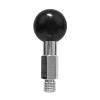 1 Pack 1'' Adapter with M10x1.25 Threaded Metal Support Adapter Easy Fixing Fits for Motorcycles view 1
