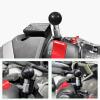 1 Pack 1'' Adapter with M10x1.25 Threaded Metal Support Adapter Easy Fixing Fits for Motorcycles view 4