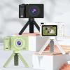 YUYTE Digital Camera, Video Autofocus Camera, Fill Light, Compact Camera for Kids Teens Students Seniors, Anti Shake, Timer Photo Function, Carrying Strap (Green) view 2