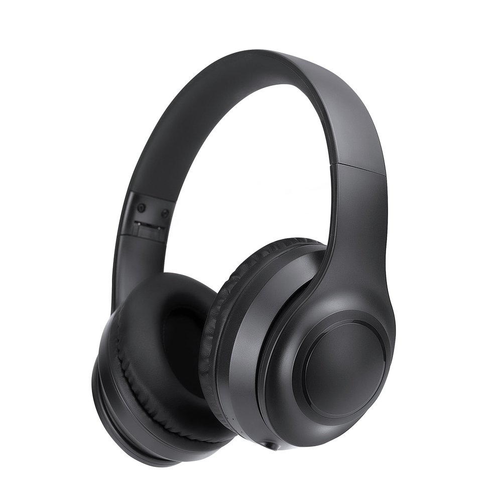 BAOBER Wireless Over-Ear Headphones with Active Noise Cancellation, with Phone Call Microphone, Foldable, 3.5mm Cable, Soft Earpads,for Office, Home, Travel
