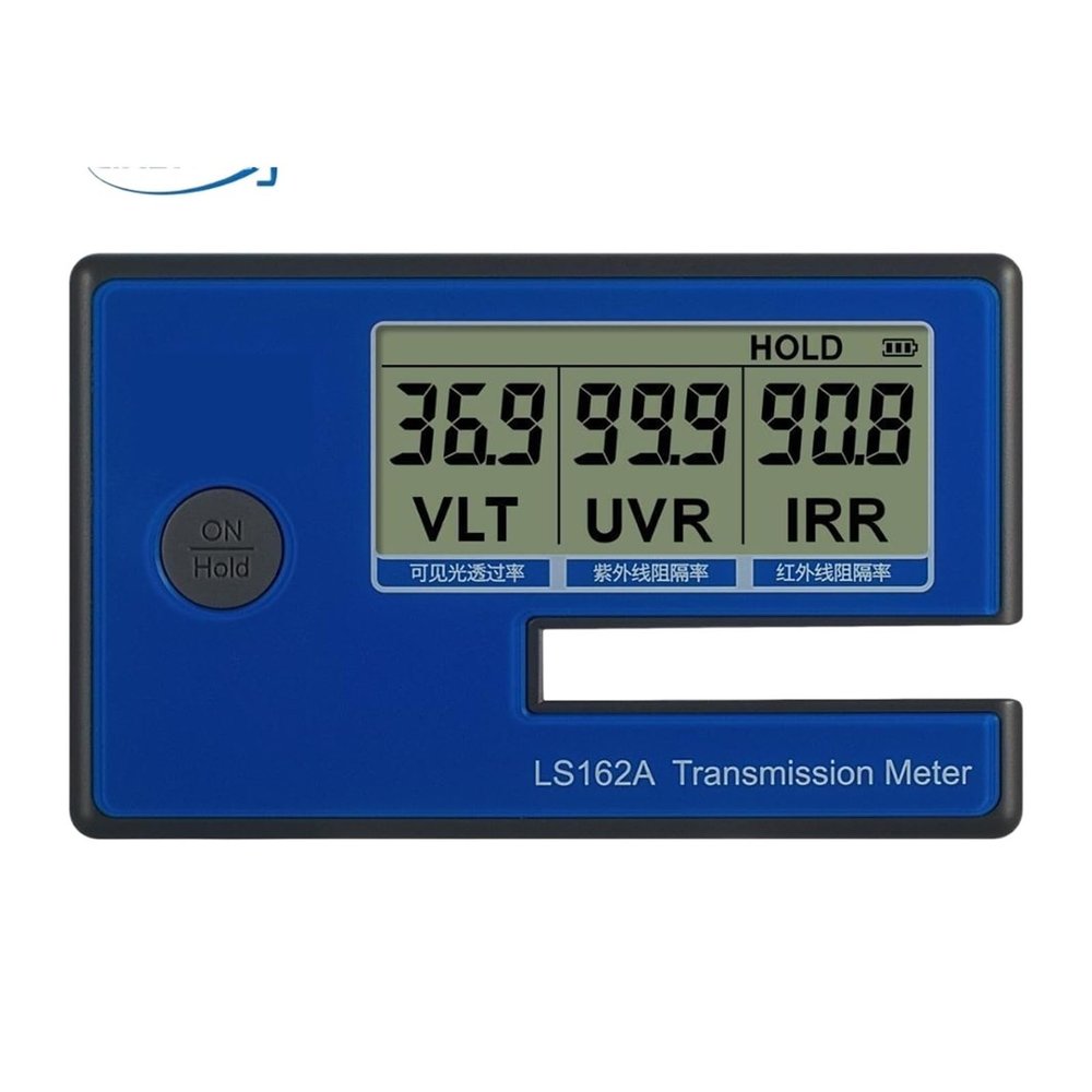 UV Meter, Handheld Window Film Transmission Meter with 1400nm IR Rejection UV Blocking Rate Visible Light Transmittance LS162A