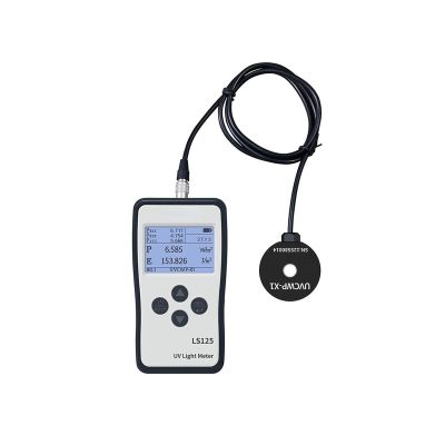 UV Meter, Uva Uvb Meter Uv Radiometer Light Irradiance LS125 Ultraviolet Measurement with User-Friendly Design(UVCWP-X1)