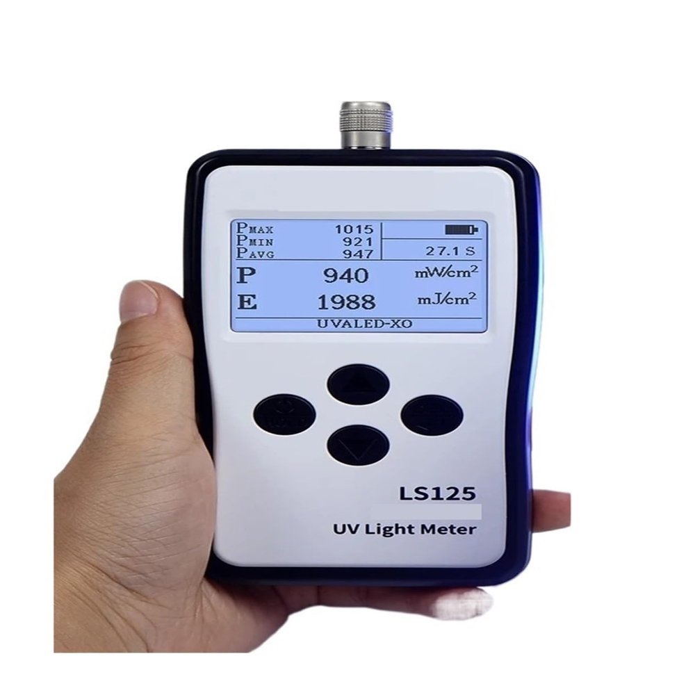UV Meter, Uv Tester Ultraviolet Light Meter Radiometer Uva Uvb Light Sources LS125 Multi-Probe High Precision Simple Operation(LS125 with UVB-X0)