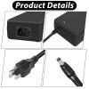 54V dc Power Supply 54v Power Adapter for Cisco Meraki MX68 Series Routers, Compatible with MA-PWR-100WAC 640-76010 view 3