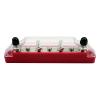 4 Post Power Distribution Block Bus Bar with Cover 250 Amp Rating Marine Automotive and Solar Wiring (3/8 - red) view 3