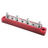 4 Post Power Distribution Block Bus Bar with Cover 250 Amp Rating Marine Automotive and Solar Wiring (3/8 - red) view 4