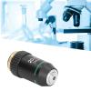 20X Microscope Objective Lens, Brass Chrome Plated Achromatic Objective, Spring Device, 0.40 Numerical Aperture, Bright Image, Automatic Rebound Spring, for Most Professional view 2