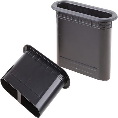 2Pcs Speaker Port Tube, 157mm x 123mm Subwoofer Port Tube Bass Port Reflex Tube Speaker Cabinet Port Inverter Tube