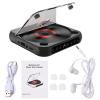 Dioche CD Player, CD Player Portable Boombox Boomboxes 2000mAh Rechargeable CD Player for Car Aux or Home Music Player (Black) view 1