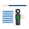 UV Meter, AS803 Handheld Digital Lux Meter Luminance Tester Light Meter 1-200000 Tools Photometer Spectrometer Actinometer view 3