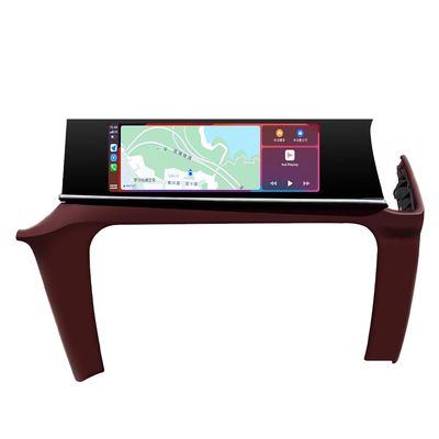 14.9" Touch Screen Upgrade 2024 Co-Pilot Screen for Porsche Cayenne 955 957 GTS Android 2018-2023 Car Auto Stereo Navigation GPS Multimedia Video Audio Player (Black)