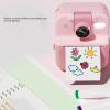 Camera Instant Print, Instant Print Camera for Kids, 48MP Photo 1080P Video 2.4 in Screen Portable Camera Support Music Games Play with 180 Degree Rotating Lens (Roseate) view 4
