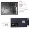 Dioche Record Player, Portable Suitcase Record Player Turntable Record Player with Speakers 3-Speed Turntable for Entertainment and Home Decoration (Black) view 3