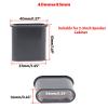 2Pcs Speaker Port Tube, 40mm x 43mm Subwoofer Port Tube Bass Port Reflex Tube Speaker Cabinet Port Inverter Tube view 2