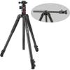 Oben CFT-6194L Skysill 4-Section Carbon Fiber Tripod with 90 Lateral Center Column view 1