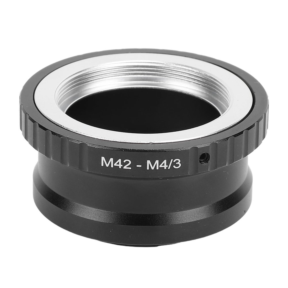 M42 to Micro 4/3 Lens Adapter, M42 Screw Mount to M43 Lens Converter Ring, for EP1 EP2 EP3 EPL1 EPL2 Micro 4/3 Mount