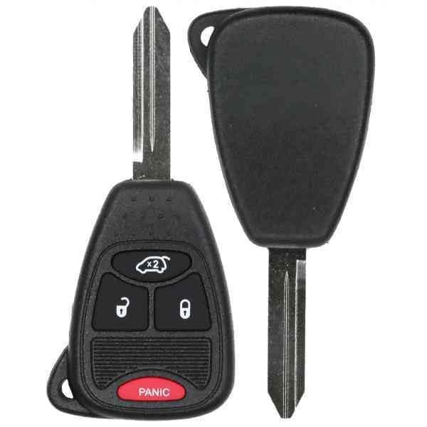 Eye4Techs Replacement Keyless Remote Head Key Fob for 2006 PT Cruiser FCC OHT692427AA OHT692713AA Part Number 56040649AC 56040649 05175789AA 05175786AA 05175817AA