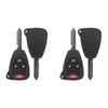 Eye4Techs Replacement Keyless Remote Head Key Fob for 2008 PT Cruiser FCC OHT692427AA OHT692713AA Part Number 56040649AC 56040649 05175789AA 05175786AA 05175817AA Pack of 2 view 1
