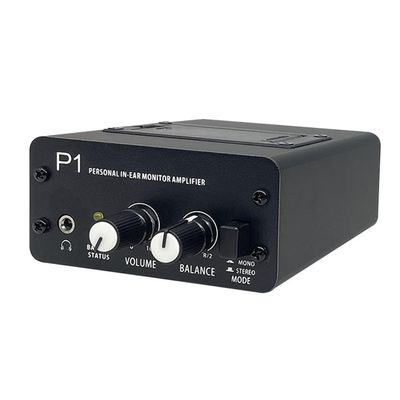 OTDOGUO P1 Headphone Monitor Headphones Preamplifier Earphones Amplifier Amp with XLR Inputs 6.35 Output Audio Amp US Plug