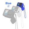 Debous Hero13 Black Silicone Protective Case Bag Screen Protector for GoPro Hero13, Glass Screen Protector Soft Rubber Cover (Blue) view 3