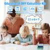 DIY Calculator Soldering Practice Kit, MIOYOOW 6-Digit Math Practice Game with Addition, Subtraction, Multiplication & Division, STEM Educational Soldering Projects for School Learning Electronics view 4