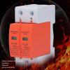 Kuuleyn Outlet Protector Power Strip,AC Protector 2P Flame Retardant 36mm Rail Installation Protective Arrester Device 420V view 2