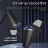 XRC TECH 4 CHs Dash Cam for Cars 360 Panoramic Monitoring, Front Left Right and Rear 4K+1080P+1080P+1080P,with WiFi APP ADAS BSD, 12 inch Rearview Mirror IPS Screen, Waterproof Shark Side Lens view 4