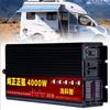 3000w 4000w 5000w 6000w Pure Sine Wave Inverter 12v 24v 48v 60v 72v to 110v 220v Car Converter Power Inverter for Truck,Boat,Camping,Household,6000W-72vto110V (4000W 12Vto110V) view 1