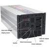 1000w 1600w 2000w 3000w 4000w 5000w 6000w Pure Sine Wave Power Inverter DC 12v/24v/48v/60v to AC 110V, for Outdoor, RV, Truck, Car,5000W-12Vto110V (6000W 12Vto110V) view 2