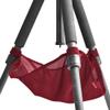 KANI 817631 Tripod Accessories Stone Bag Mesh Red for Large and Medium Tripods, Leg Lock Place, Hanging System, Velcro Fastening, Red, Polyester view 1