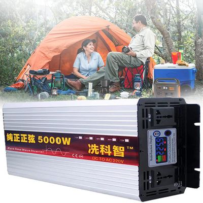 3000w 4000w 5000w 6000w Pure Sine Wave Inverter 12v 24v 48v 60v 72v to 110v 220v Car Converter Power Inverter for Truck,Boat,Camping,Household,6000W-72vto110V (5000W 48Vto110V)