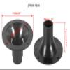 honselia 2Pcs Horn Tweeter, 127mm Treble Speaker Horn for Home Theater Professional Audio Speaker view 2