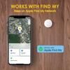Hongtop H GPS Tracker for Vehicles No Subscription, 1PCS Real Time GPS Tracker for Car Work with Find My (iOS Only), Mini Hidden Car Tracker Device with Waterproof Case, No Monthly Fee (White) view 4