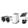 eufy Security eufyCam S3 Pro 2-Cam Kit + SoloCam S340,Solar Camera Outdoor Wireless, MaxColor Night Vision, 360 Pan & Tilt Surveillance, No Blind Spots view 1