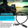 720074-12 AS EC QDE Ethernet Adapter Cable Suitable for Humminbird Fish Finders Helix 7 G2N & G3N Models, All Helix 8, Helix 9, Helix 10, Helix 12 and Helix 15 Models view 4