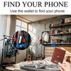 Smart Tracker Wallet for Men,Compatible with Android or Ios, Mens Wallet GPS Tracker Card Holder With Men Gift for Christmas. (Carbon Black) (Pop up card holder, Brown1) view 3