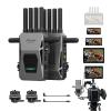 Accsoon CineView Master 4K SDI HDMI Wireless Video Transmitter&Receiver, 2.4Ghz+5Ghz+6GHz Tri-Band 8202ft Range 25 ms Latency, 4K60/1080p60 1 Wired iOS+4 App Monitoring, Real-time Live Stream(1TX+1RX) view 1