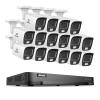 ANNKE 4K Security Camera System, 16CH H.265+ DVR with AI Human/Vehicle Detection for Home/Business Surveillance, 16X 8MP CCTV Bullet Cams with Smart Color Night Vision, Work with Alexa, NO Hard Disk view 1