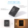 Black Outlet Extender with Night Light, HANYCONY Multi Plug Outlet, USB Wall Charger Surge Protector 4 USB Charging Port(1USB C), Power Strip Electrical Outlet Splitter Expander for Office Dorm Room view 2