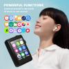 MP3 Player with Sleep Headphones Built-in Sleep Music Bluetooth 5.3. Portable Music Player, 2.4-inch Touch Full Screen with Speakers, FM Radio, Voice Recorder (with 32GB) Max 256GB Expand view 2