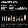 Car R12 & R134a A/C Air Conditioner Valve Core Remover Installer, 102PCS view 2