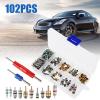 Car R12 & R134a A/C Air Conditioner Valve Core Remover Installer, 102PCS view 4
