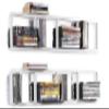 2 Pieces Modern CD Storage Floating Shelf CD DVD Video Game Organizer 4 Compartment Wall Mounted CD Storage Rack with Load-bearing Capacity up to 22lbs view 1