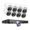 ANNKE 4K Security Camera System, 16CH H.265+ DVR with AI Human/Vehicle Detection for Home/Business Surveillance, 8X 8MP CCTV Turret Cams with Smart Color Night Vision, Work with Alexa, 6TB Hard Disk view 1